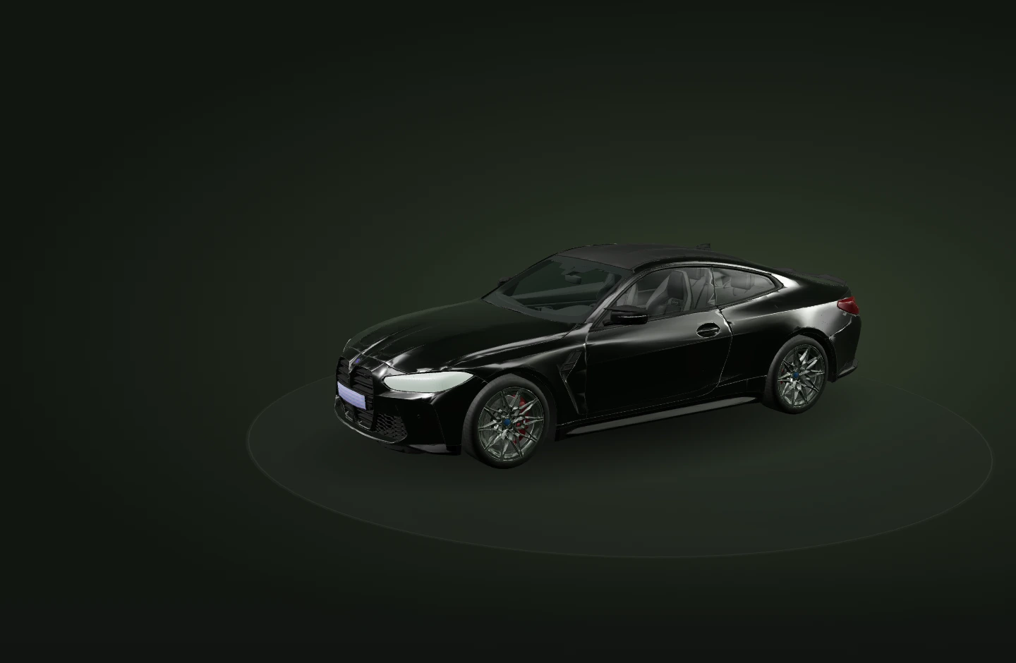 Siyah BMW M4 G82